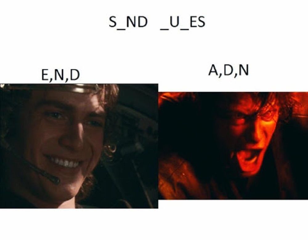 Sand meme Anakin