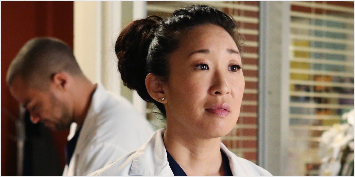 Sandra Oh as Cristina Yang in Grey's Anatomy.
