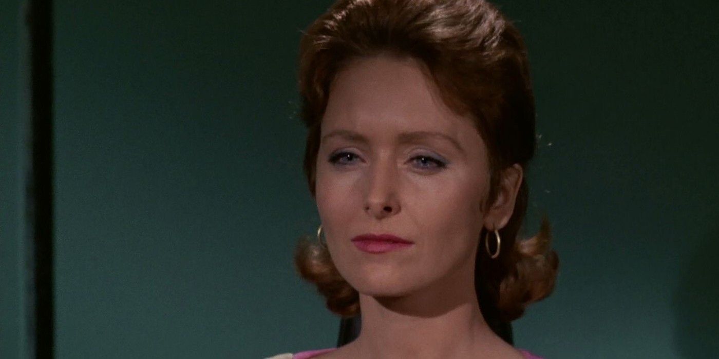 Sandra Smith as Janice Lester in Star Trek