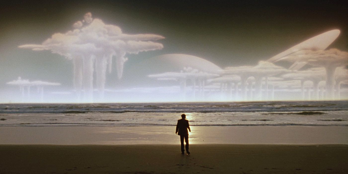 The end dream sequence on the alien beach in The Quiet Earth