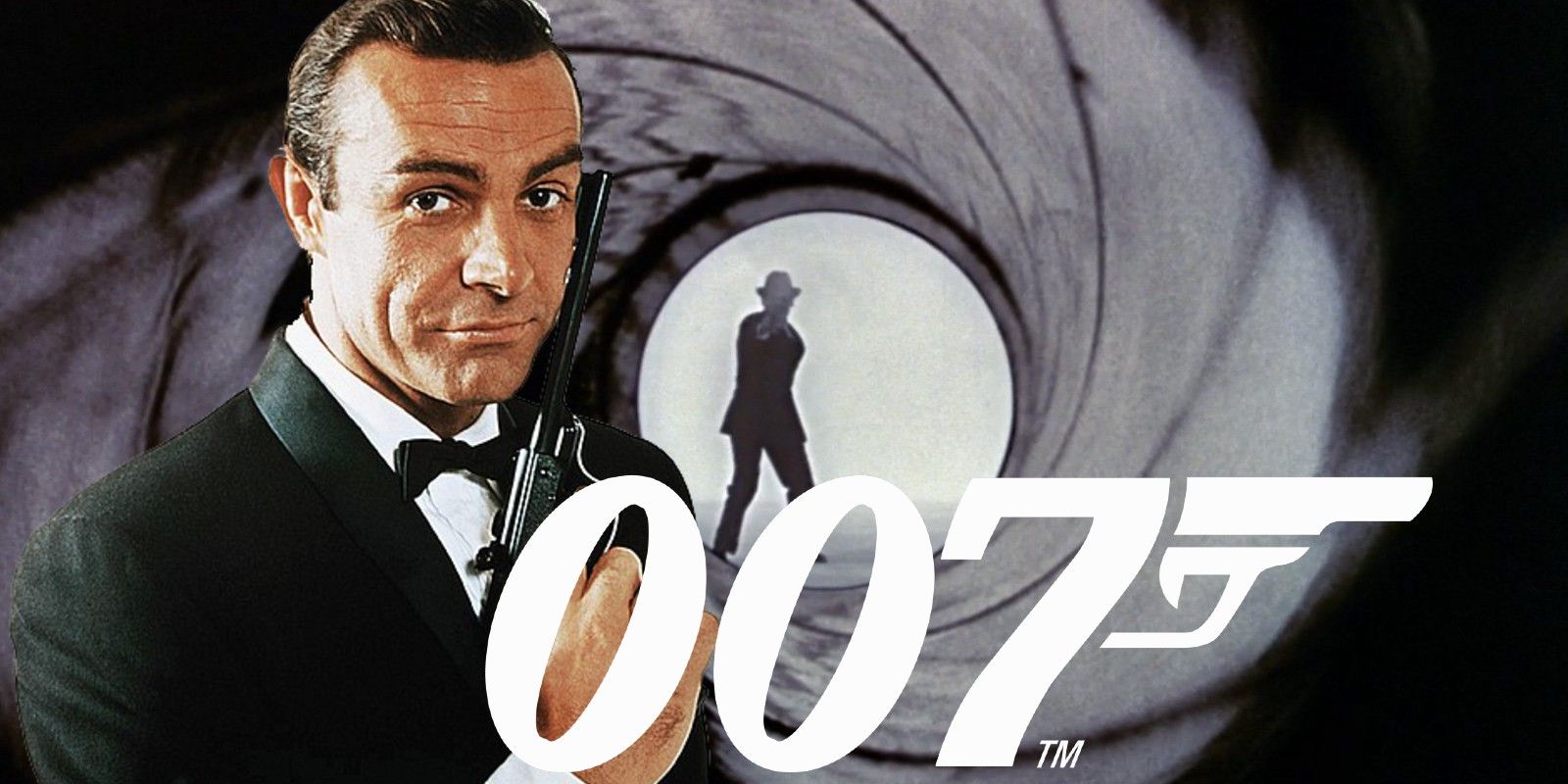 Sean Connery as James Bond Gun Barrel