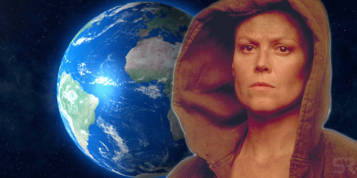 Sigourney Weaver in Alien 3 and Earth