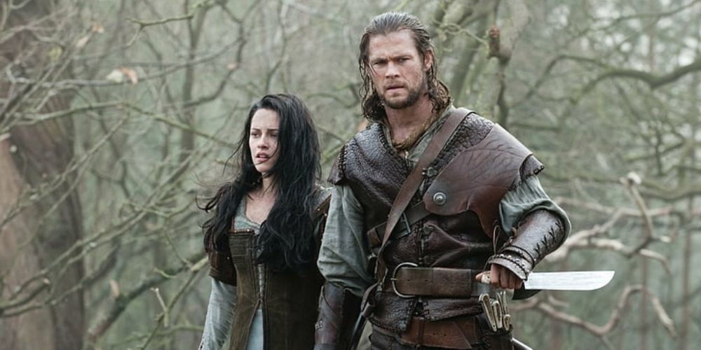 Snow White And The Huntsman Kristen Stewart and Chris Hemsworth Fairy Tale Films