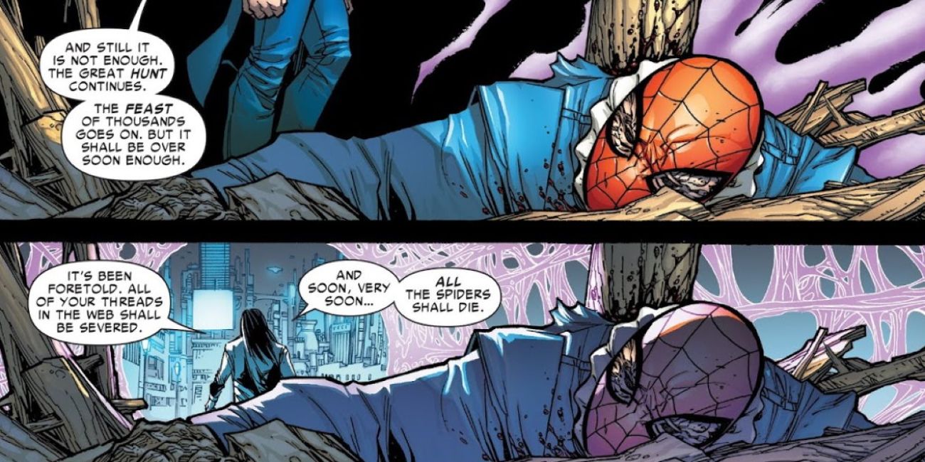 Spider-Man Comics Morlun Spider-Verse Vampire