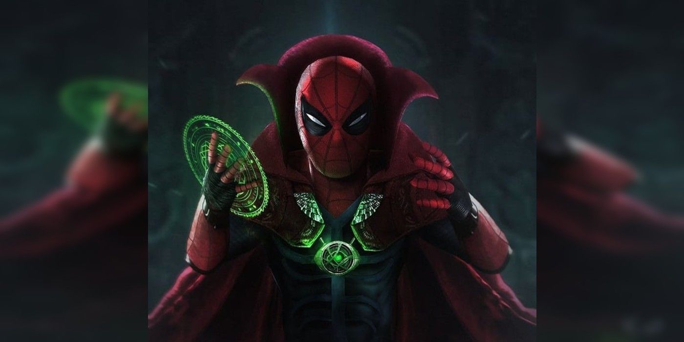 Spider-Man as Doctor Strange