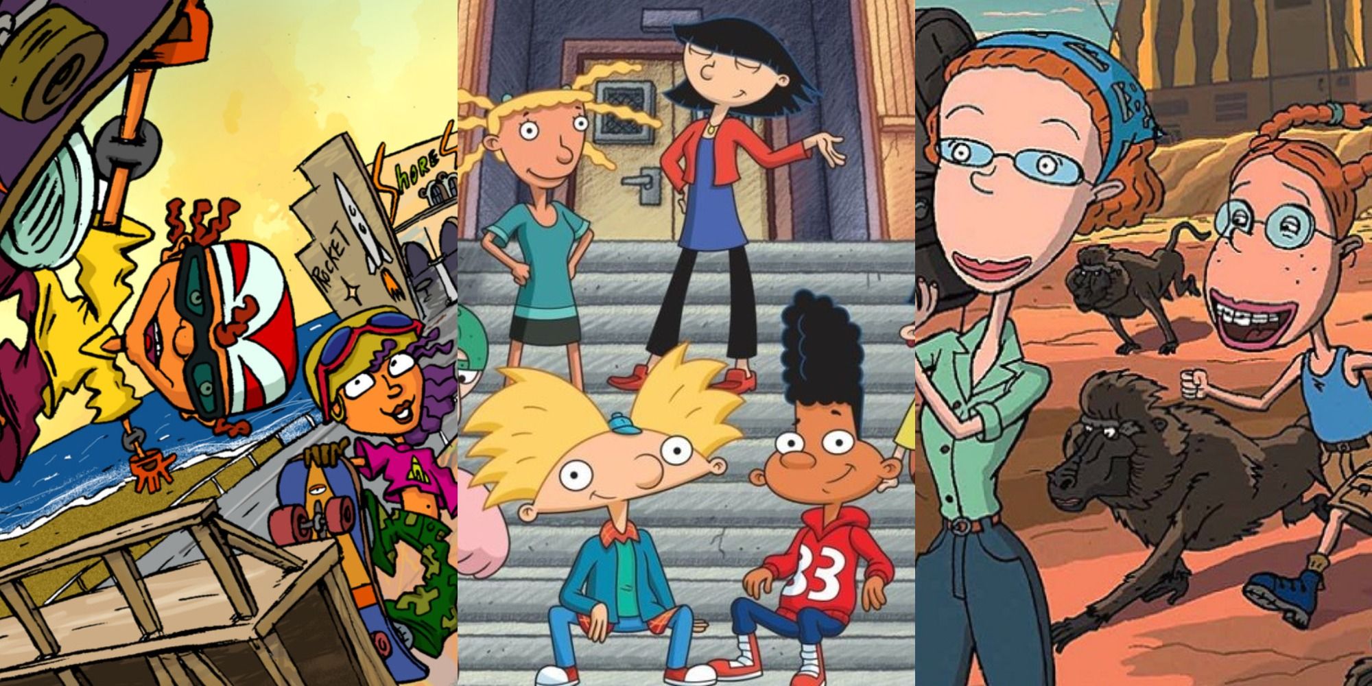 Top 10 90s Nickelodeon Cartoons Ranked 