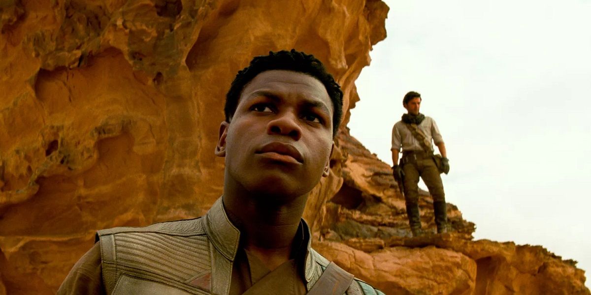 Finn and Poe In The Rise of Skywalker