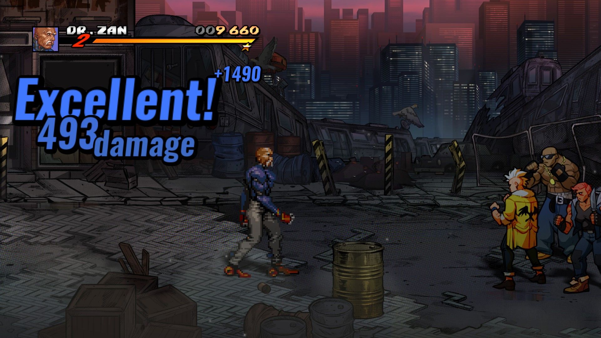 Streets of Rage 4 Review Dr Zan