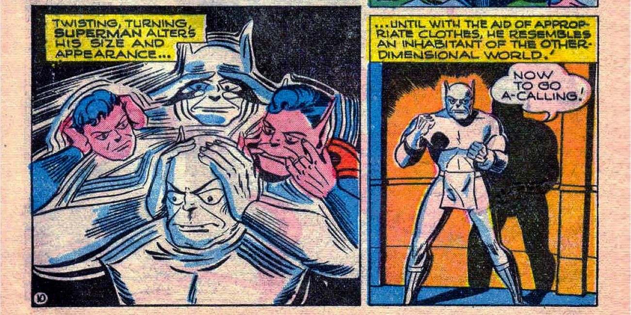 Superman Comic Shape Shifting Alien
