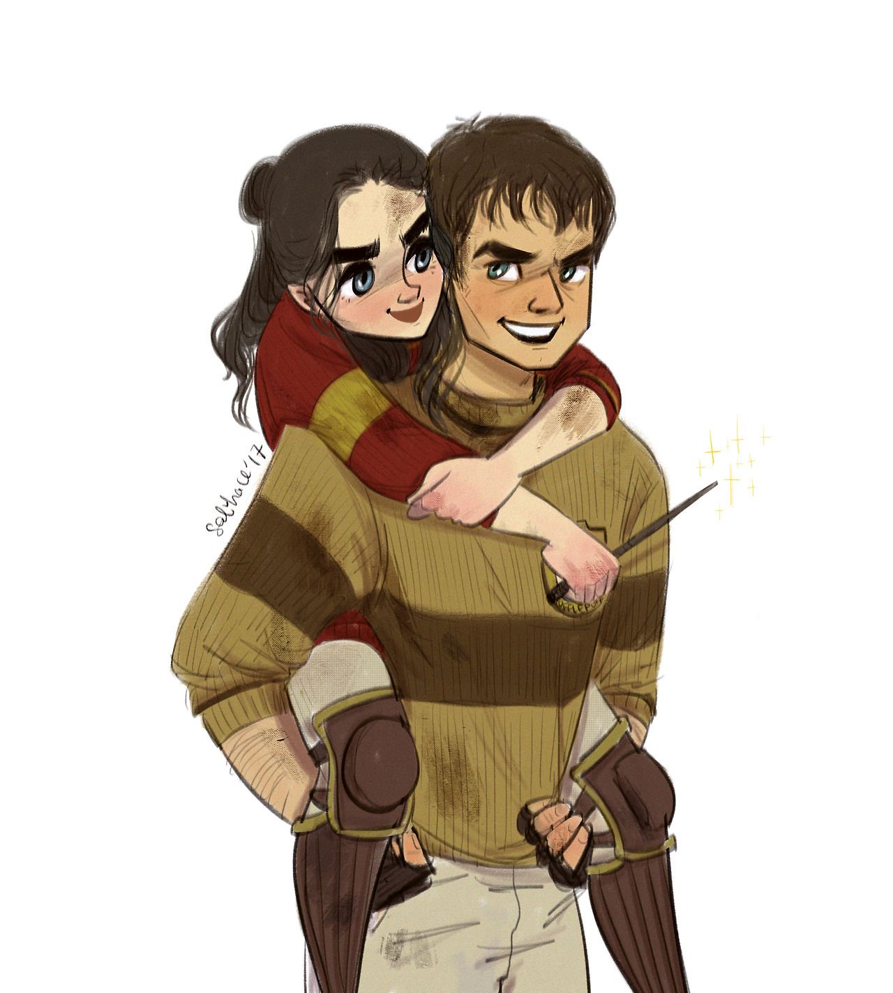 Team Arya and Gendry