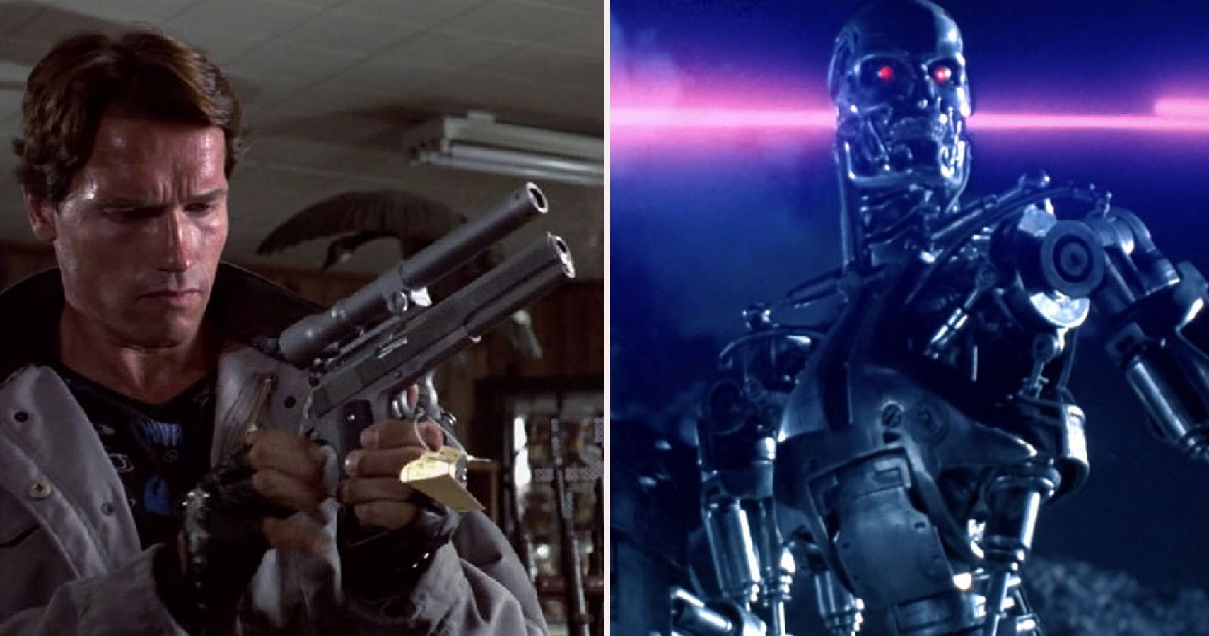 Terminator 2 3D: Battle Across Time T-70 Terminator gun (Hollywood variant)  original prop weapon