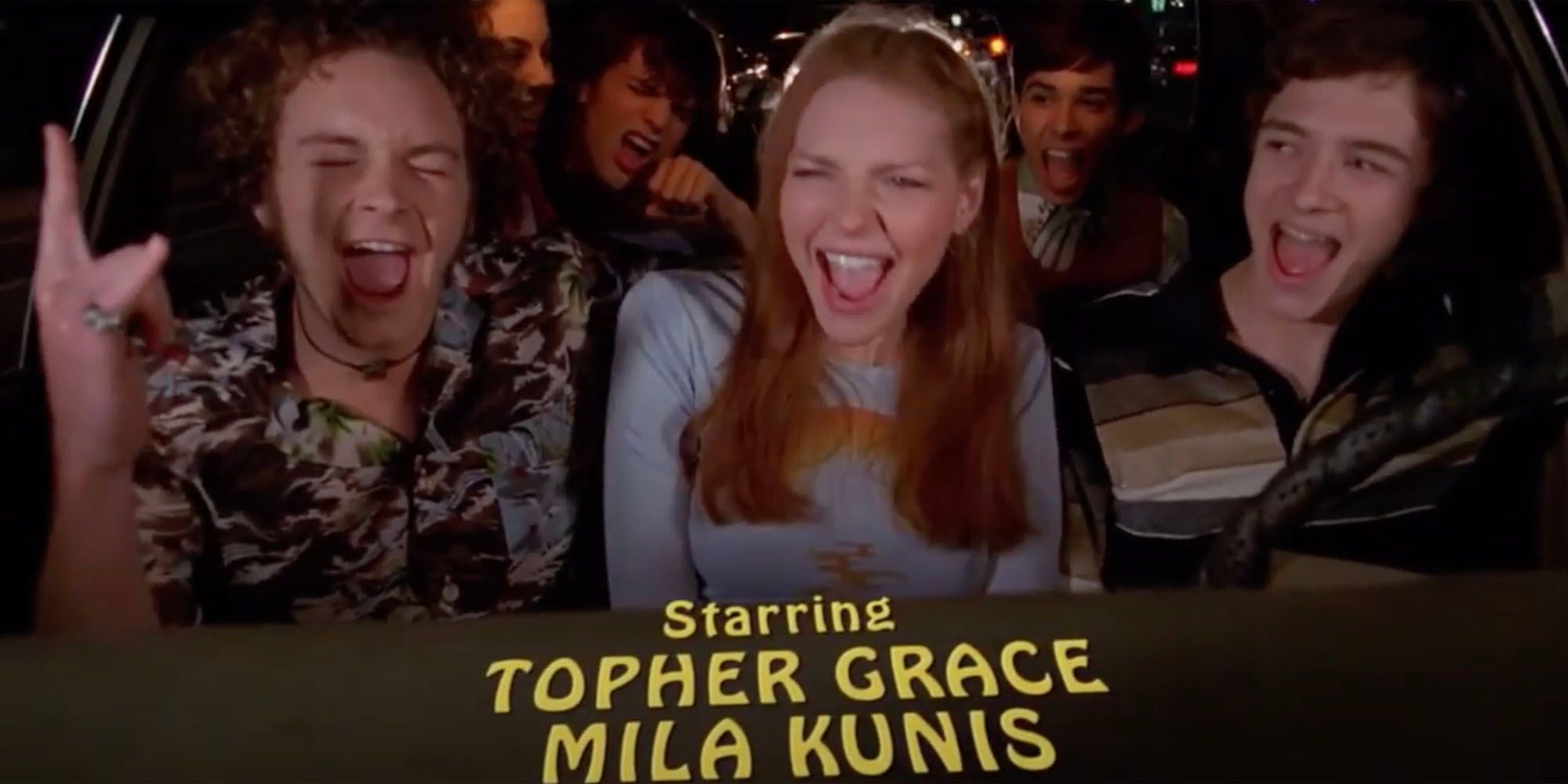 That 70s Show Opening Credits Topher Grace Laura Prepon Danny Masterson