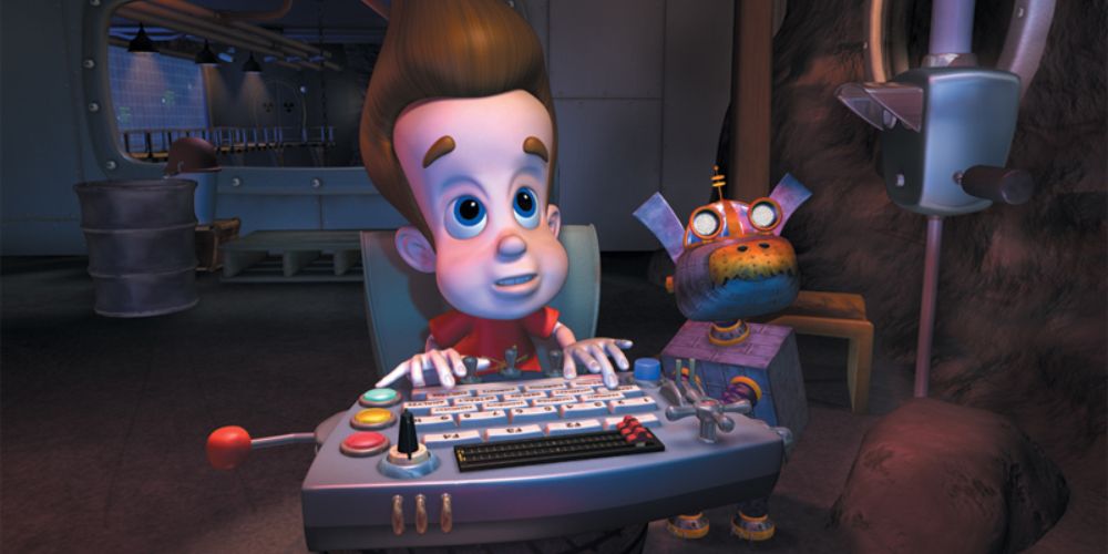 A still from the Jimmy Neutron pilot
