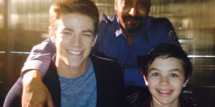 The Flash Logan Williams Young Barry Allen
