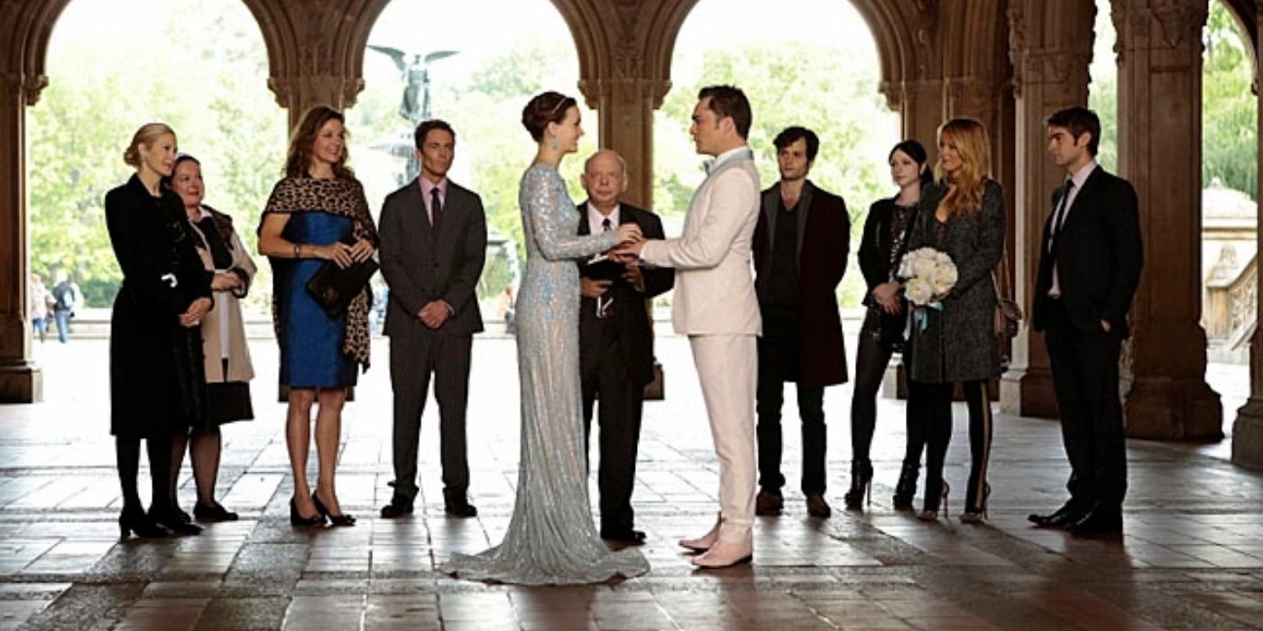 The Gossip Girl series finale wedding.
