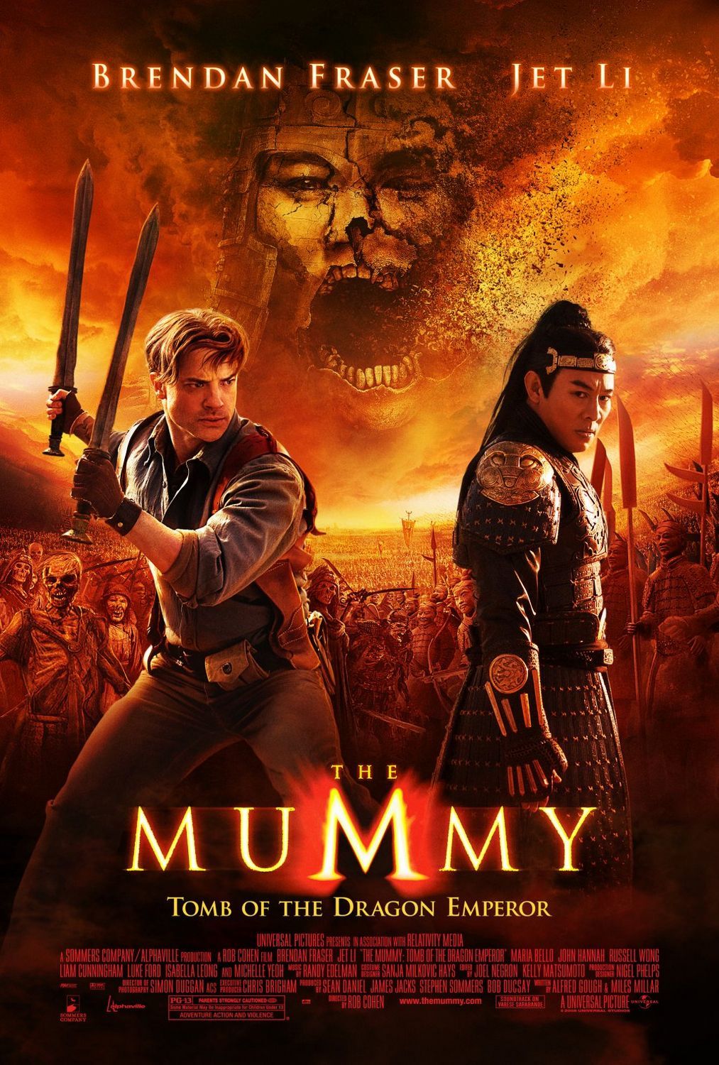 The Mummy Tomb of the Dragon Emperor Movie Poster