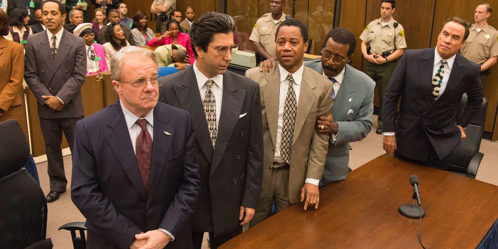 Scene from The People v. O.J. Simpson. 