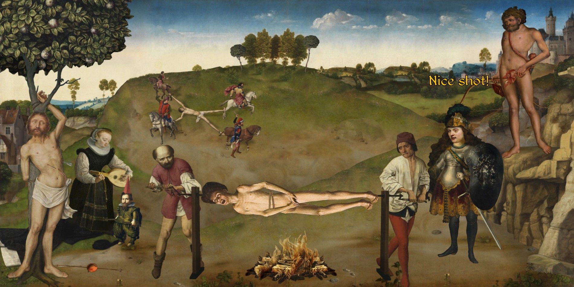 The Procession to Calvary Torture