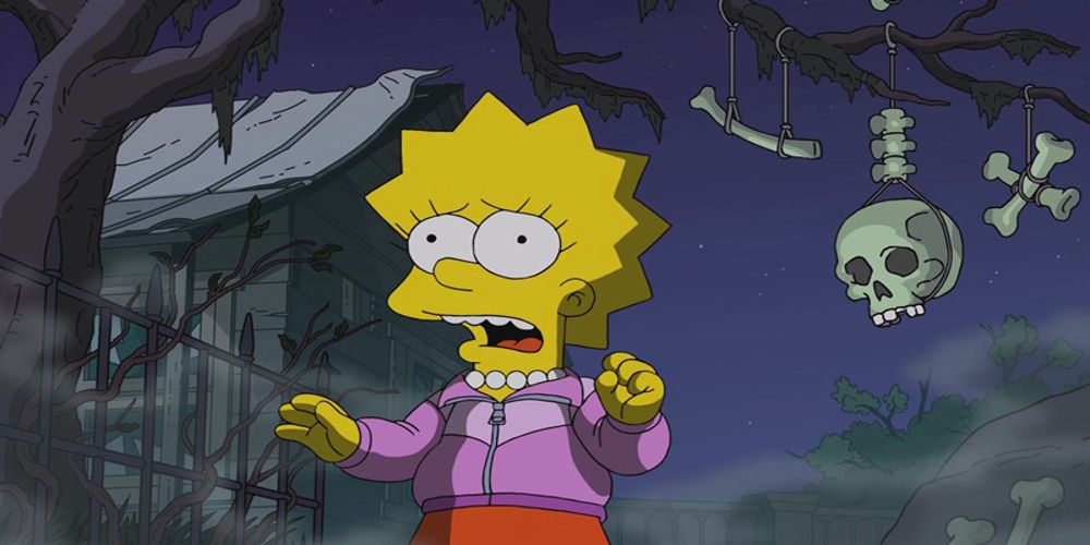 A still from an episode of The Simpsons titled &quot;Halloween of Horror.&quot;