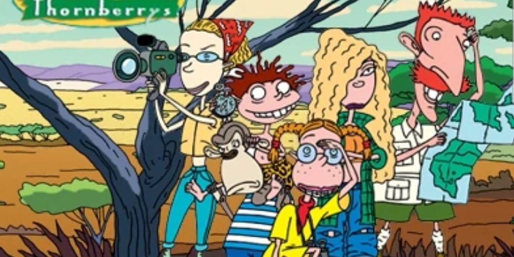 The Thornberry family smiling in The Wild Thornberrys.