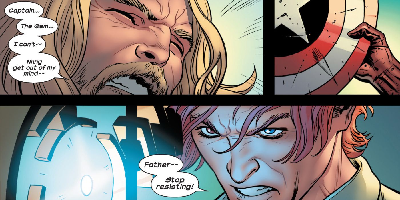 Thor and Son in Ultimates Comics