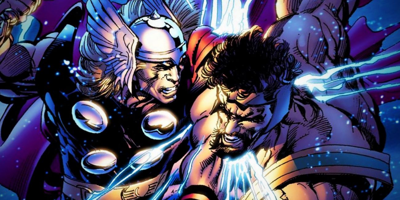 Thor vs Hercules Neal Adams Art