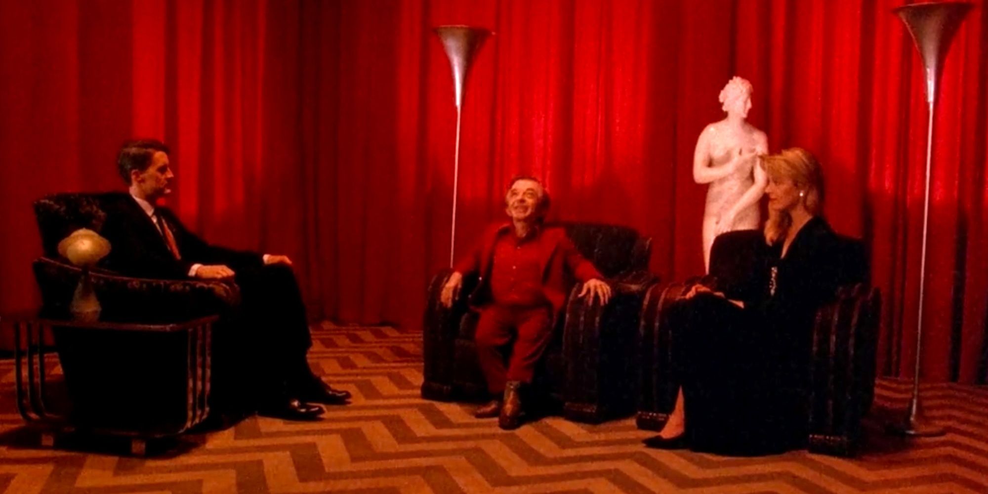 Sequência de sonhos de Twin Peaks Red Room Dale