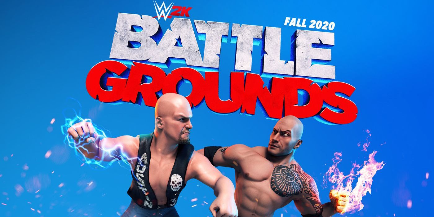 WWE 2K Battlegrounds Rock Stone Cold