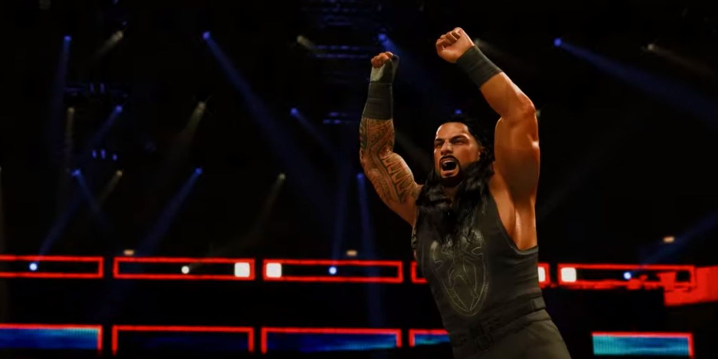 WWE 2K21 Cancelled - Roman Reigns pose
