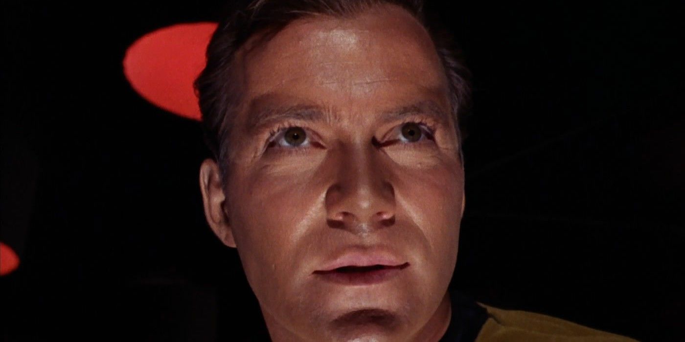 William Shatner as Captain James Kirk in Star Trek