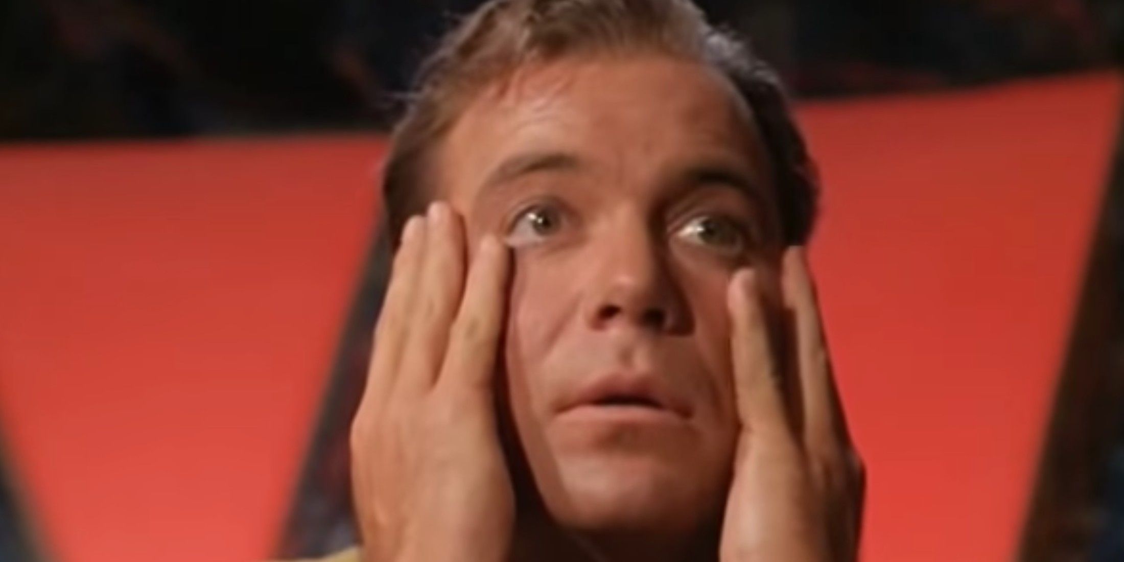 William Shatner as James Kirk in Star Trek
