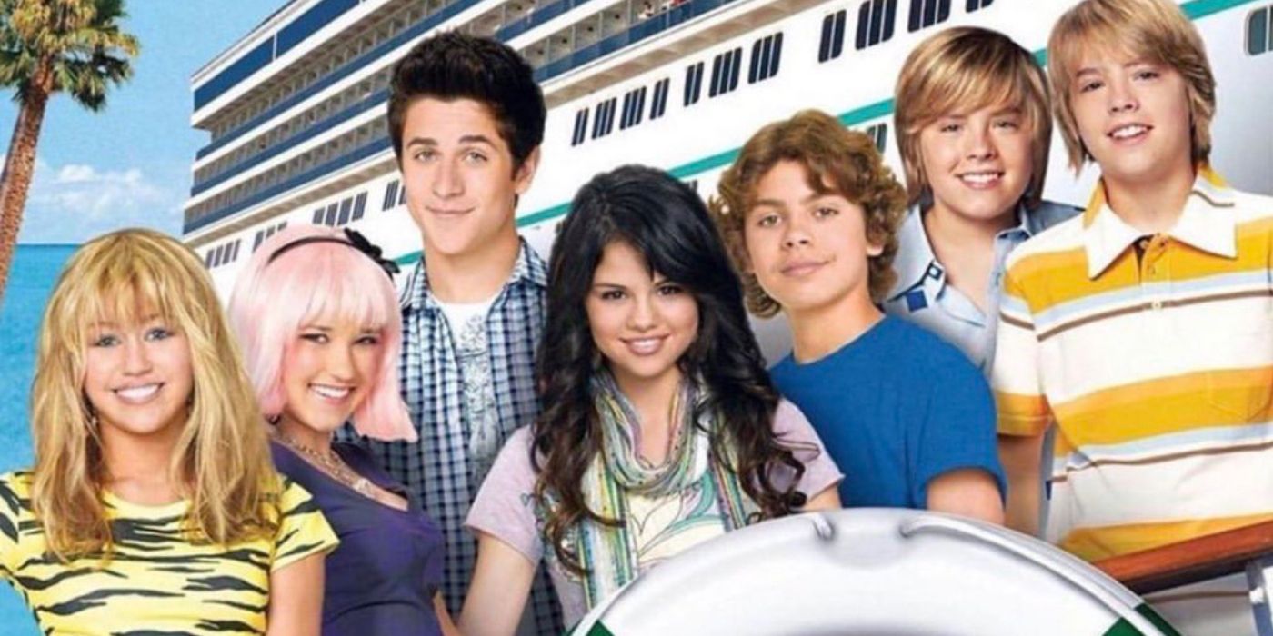 Wizards On Deck With Hannah Montana Hannah, Lily, Justin, Alex, Max, Zack, Cody