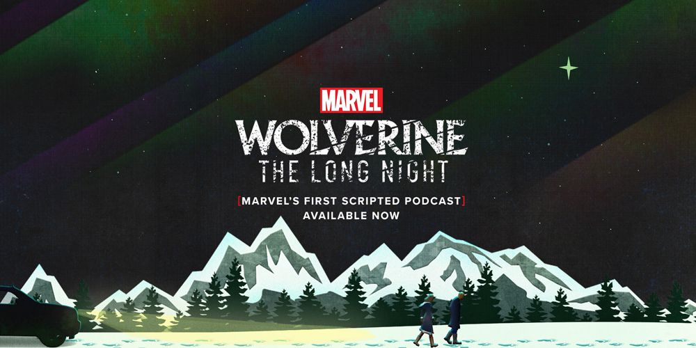 Logo for the podcast Wolverine: The Long Night.