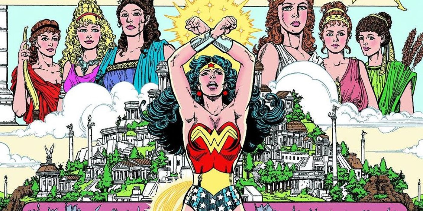 Wonder Woman and her patron Greek Goddesses
