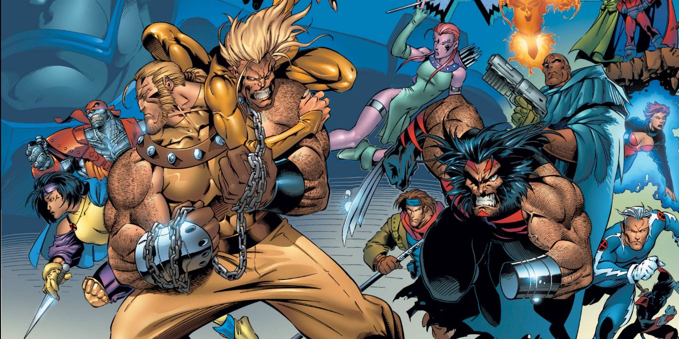X-Men from the Age of Apocalypse comic book