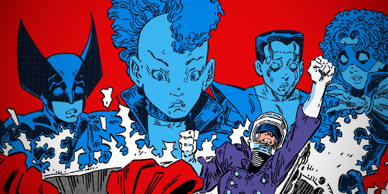 X-Men Kids Comic Book Art