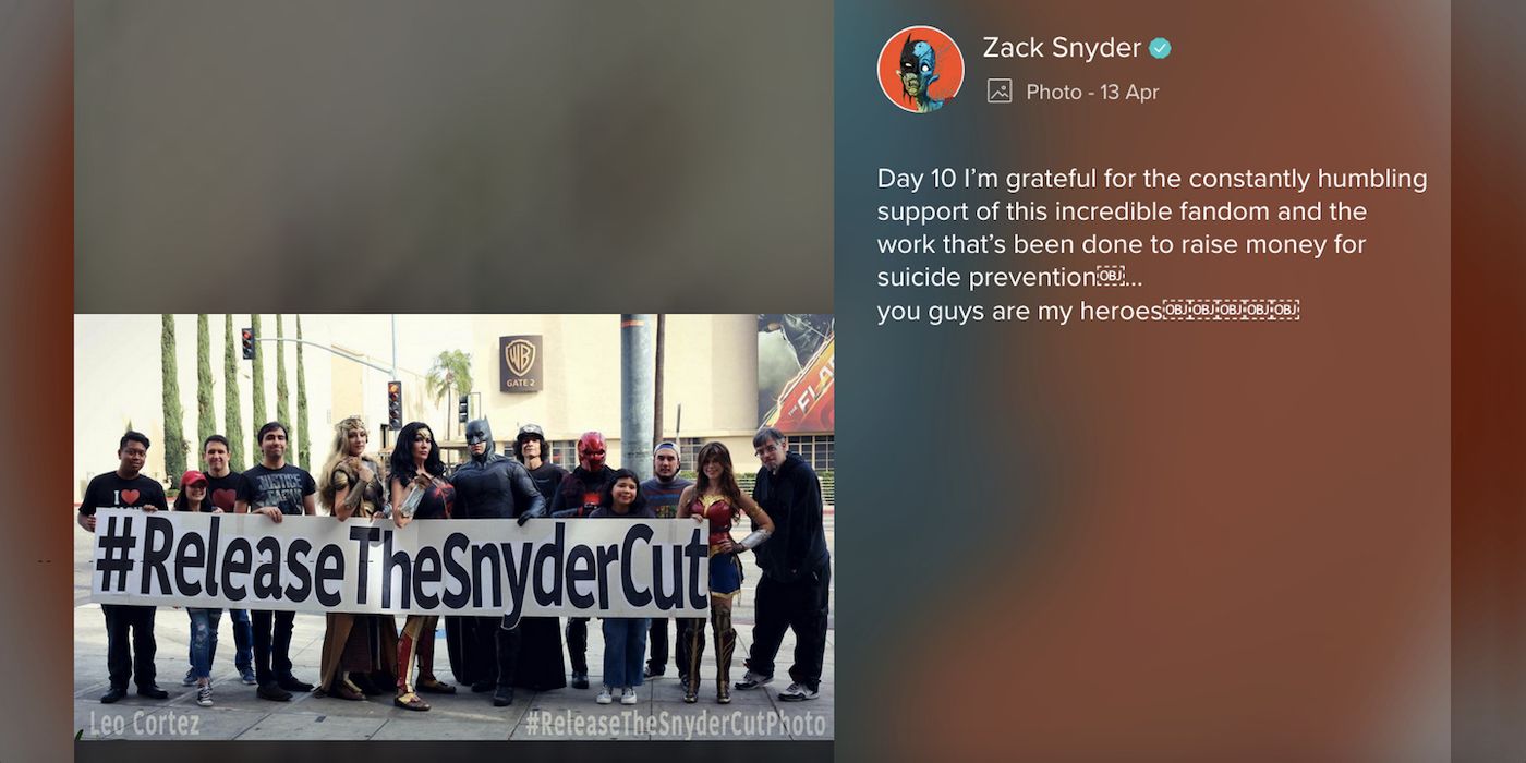 Zack Snyder Vero ScreenGrab