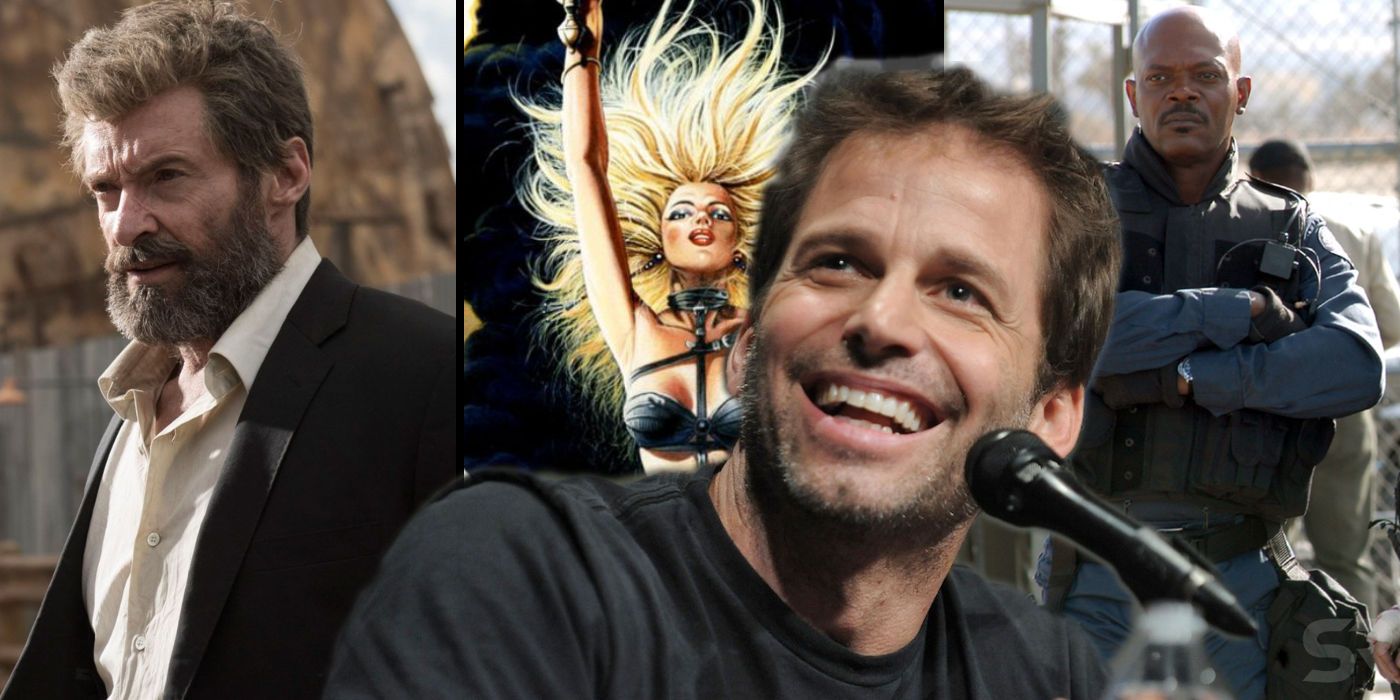 Zack Snyder with Logan, Heavy Metal, and SWAT