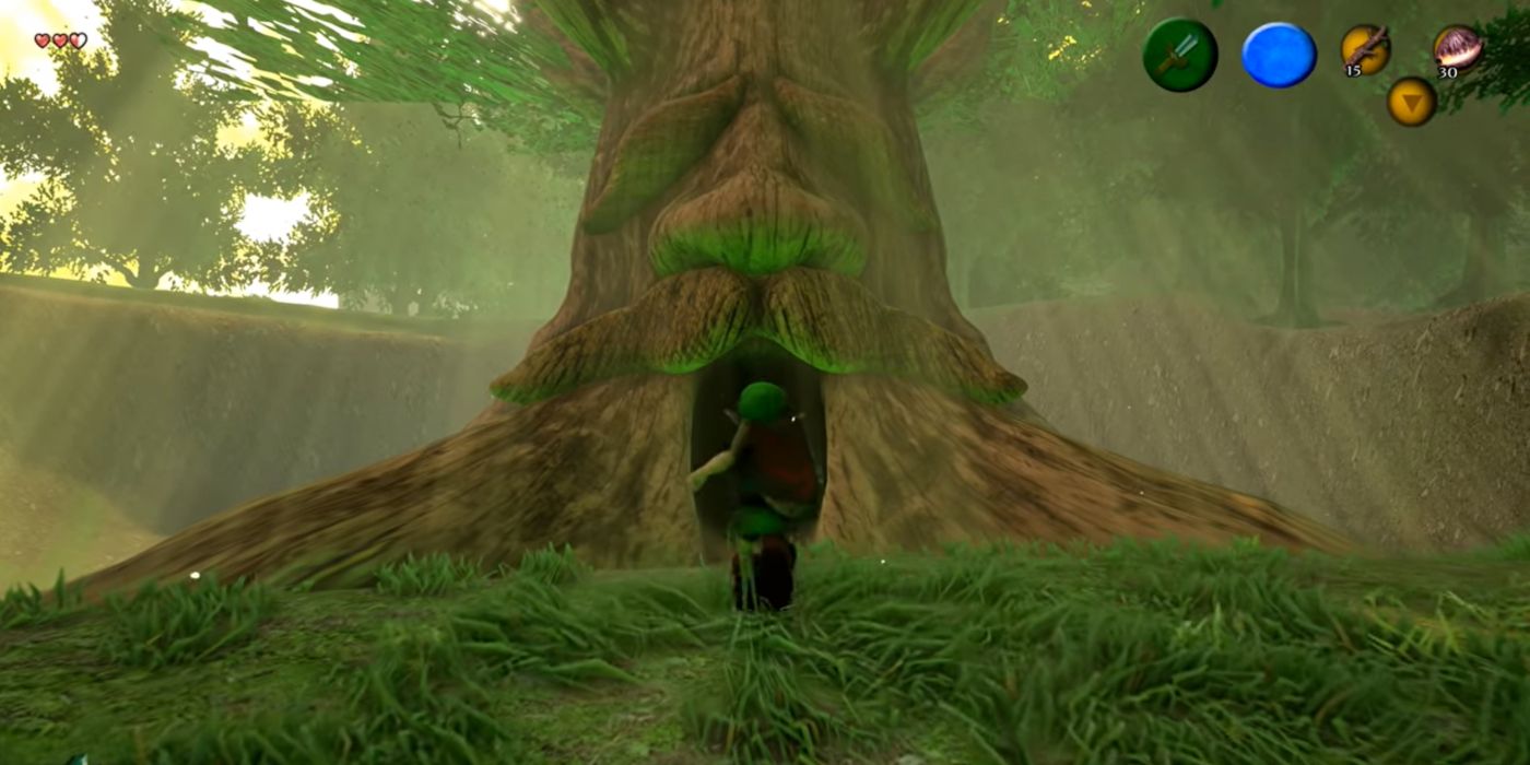 Fan-Made Zelda Ocarina Of Time Minecraft Remake Is Nearly Complete