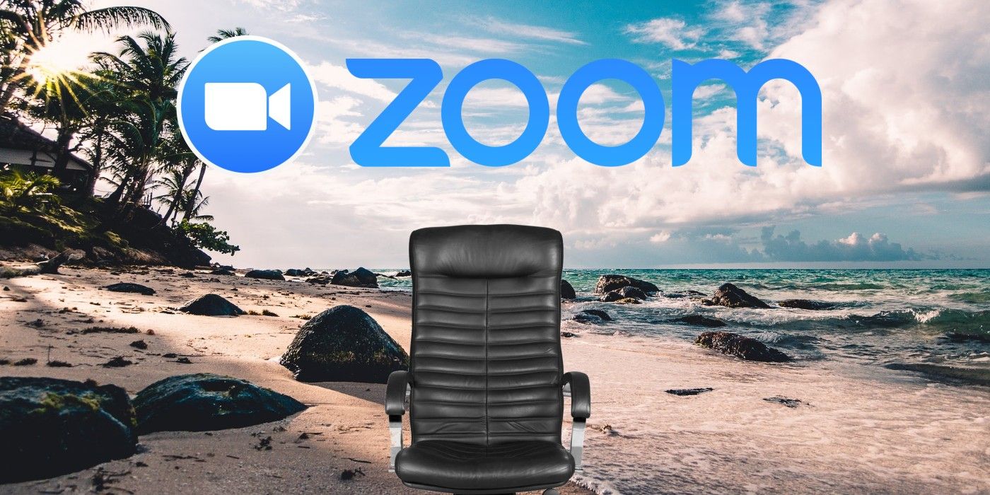 Zoom Beach Background