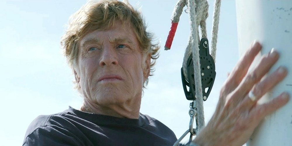 Robert Redford looks on from All is Lost