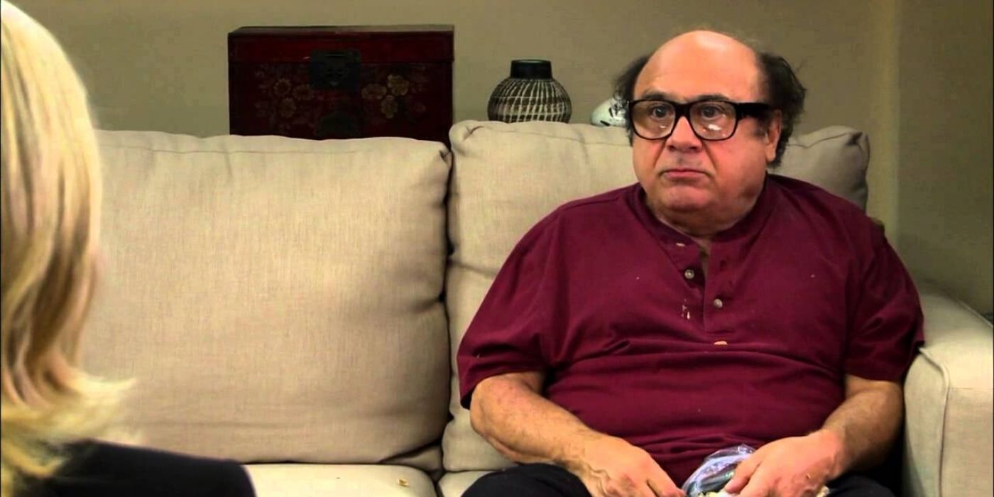 Danny Devito Coming Out Of A Couch