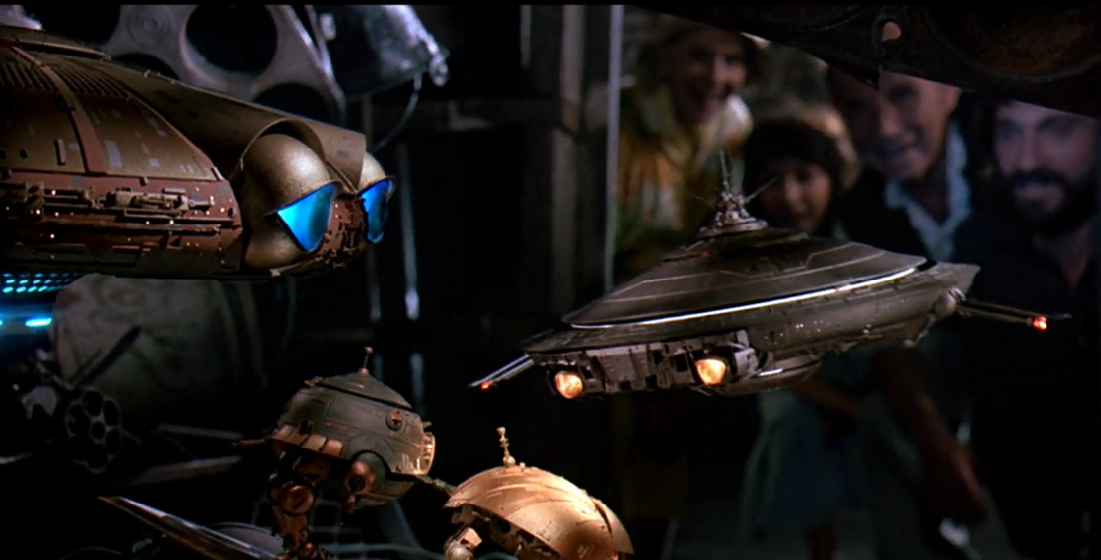 The aliens as they appeared in Batteries Not Included