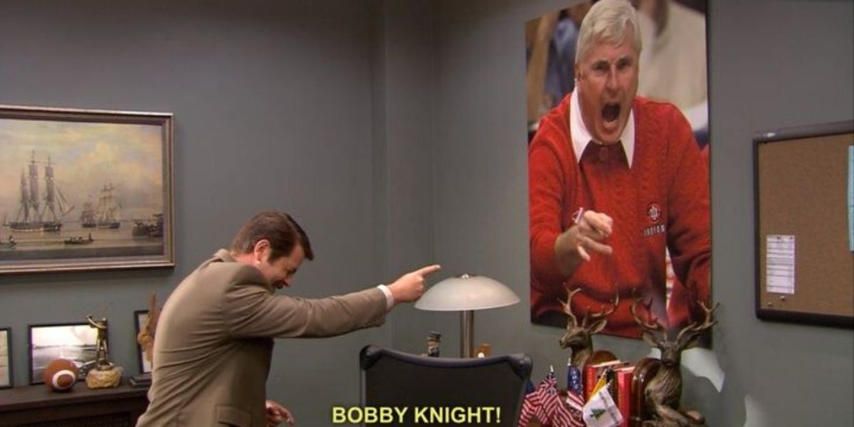 bobby knight from parks and rec