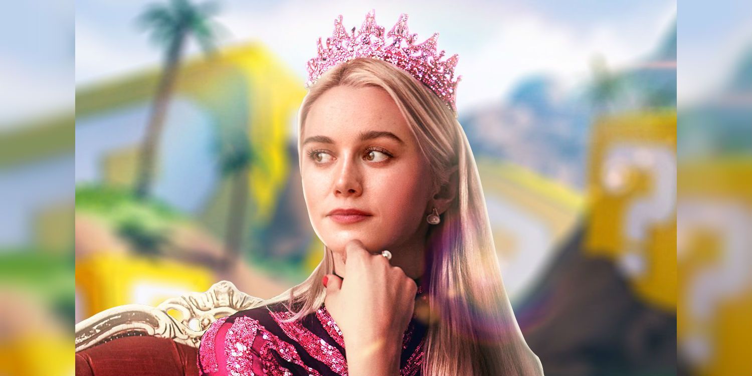 Here is Brie Larson as Princess Peach for a live-action Super Mario Bros. movie