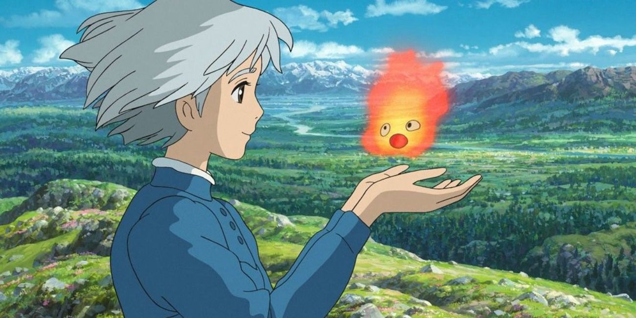 Calcifer in Howl's Moving Castle