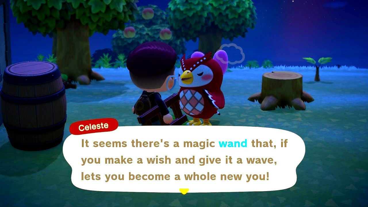 Celeste Explains Star Wands in Animal Crossing New Horizons