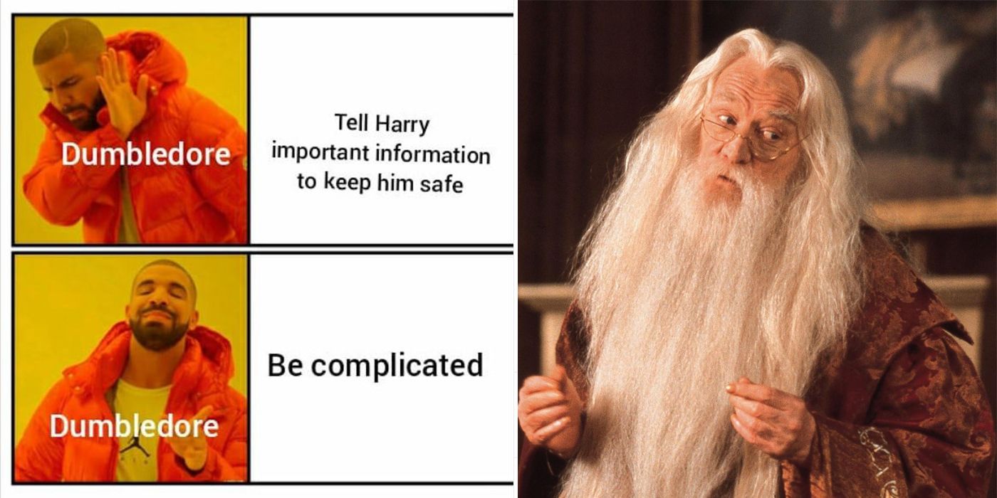 harry potter memes dumbledore