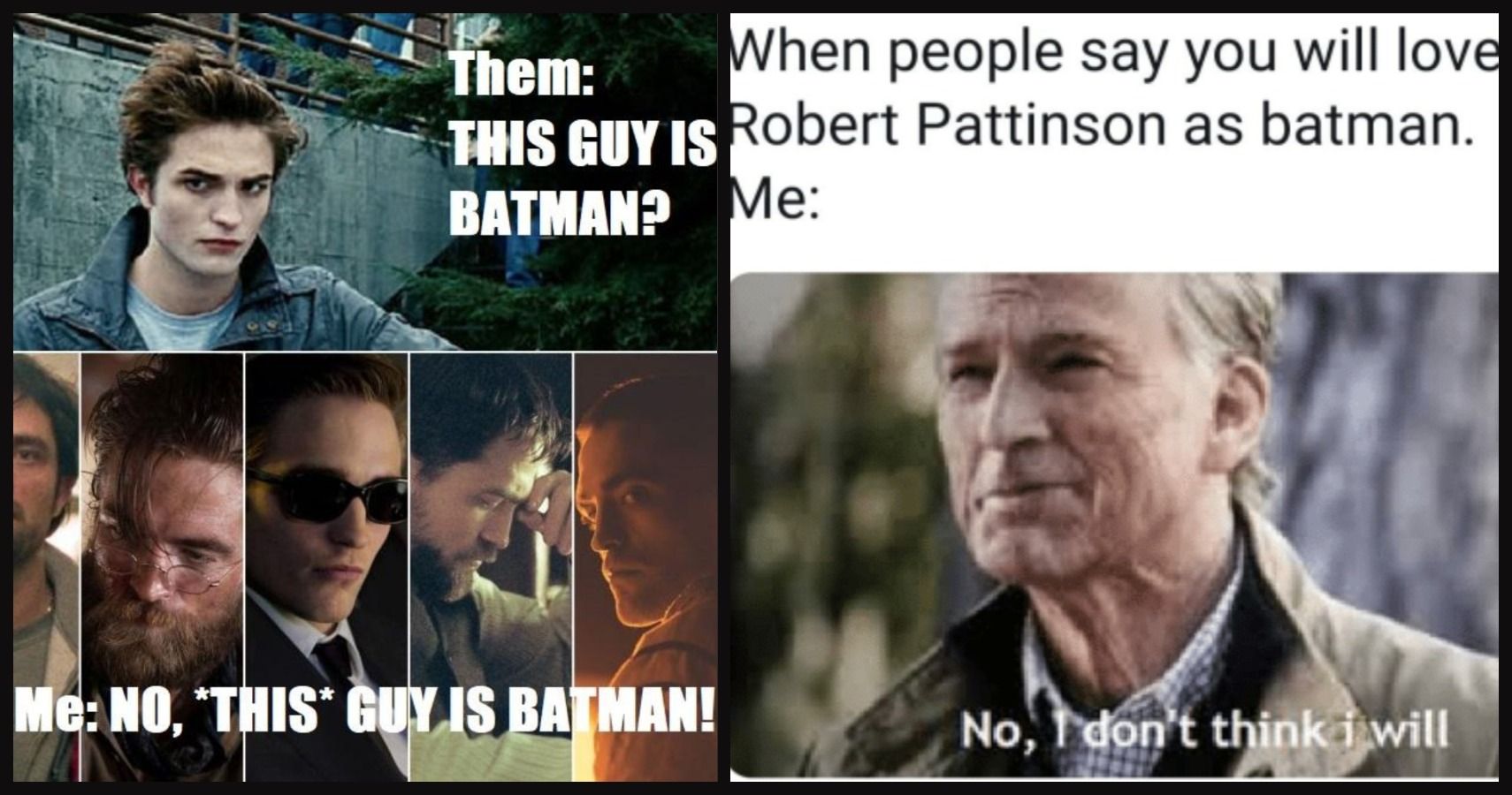 Batman: 10 Robert Pattinson Memes Starring Him As The New Batman