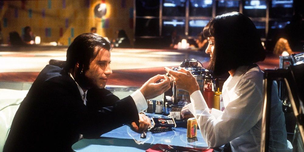 John Travolta and Uma Thurman in Pulp Fiction